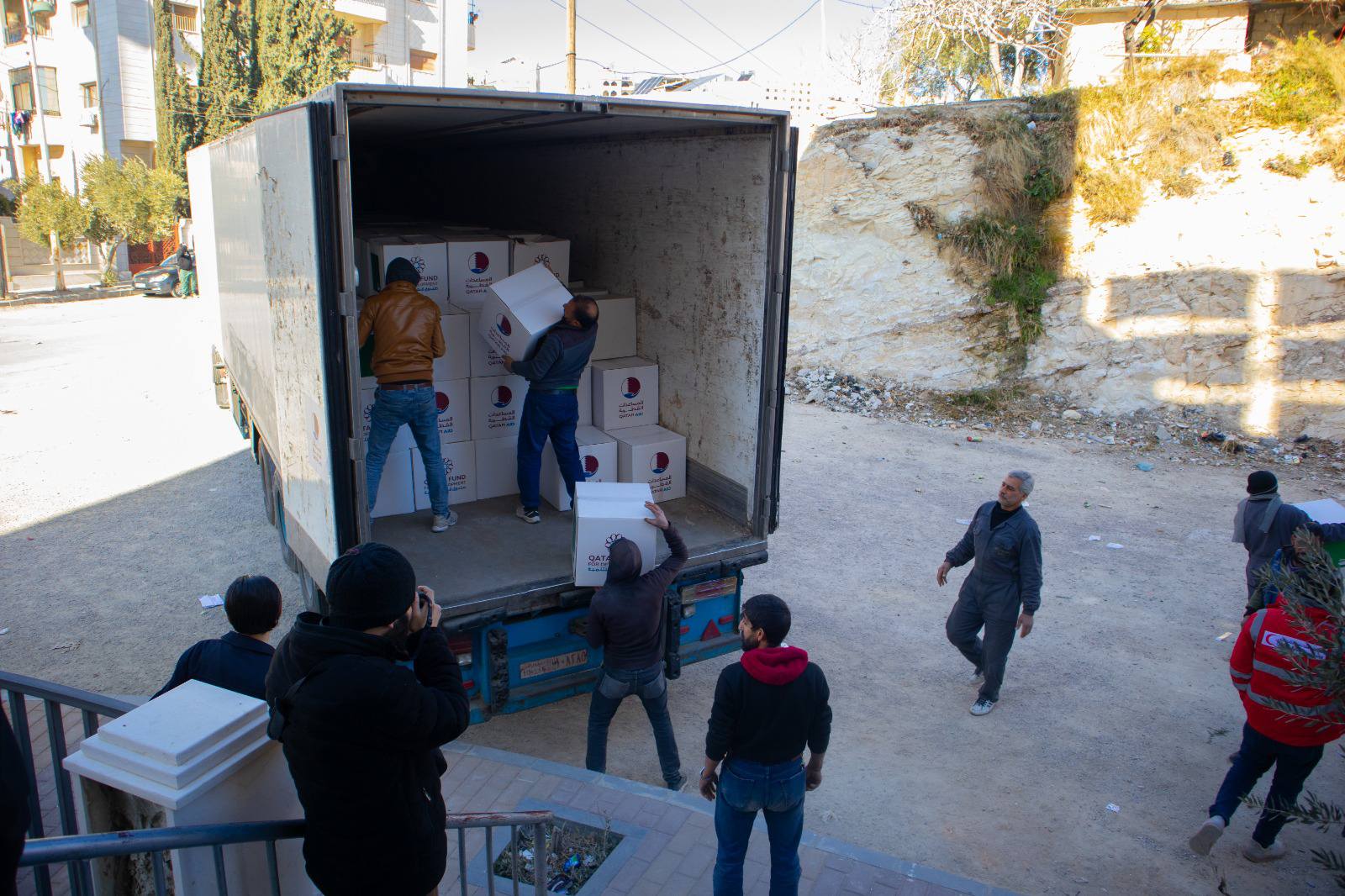 تم تسليم 250 حصة غذائية لمرضى غسيل الكلى ومرضى السرطان وبعض الإعاقات المعقدة